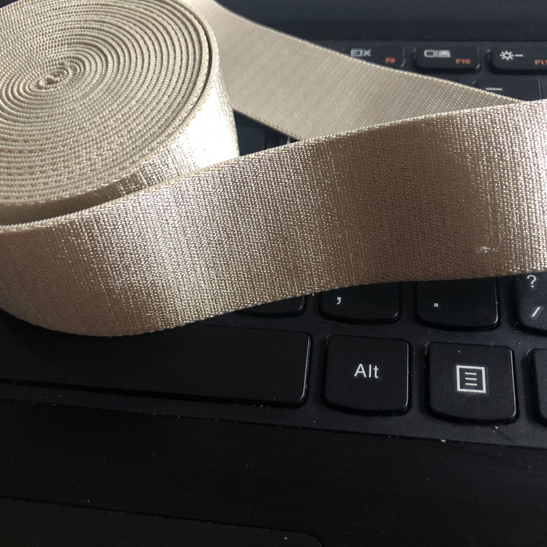 涤纶丝光松紧带 弹力亮光织带 3CM现货 裤腰头弹力松紧带