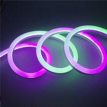 批發LED防水硅膠柔性霓虹燈帶招牌做字圈字輪廓內裝美陳造型用