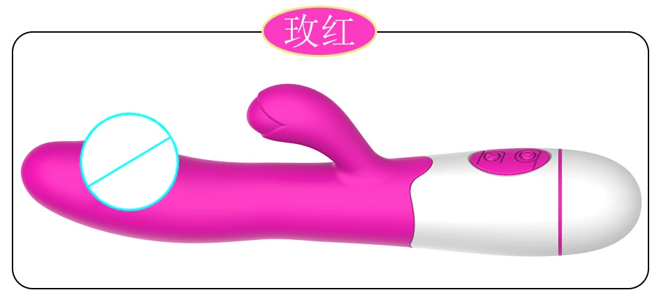 MBQ female dual shock AV vibration rod USB charging female masturbation instrument jumping egg vibration stick wholesale
