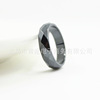 Black ring suitable for men and women, European style, Amazon, wholesale