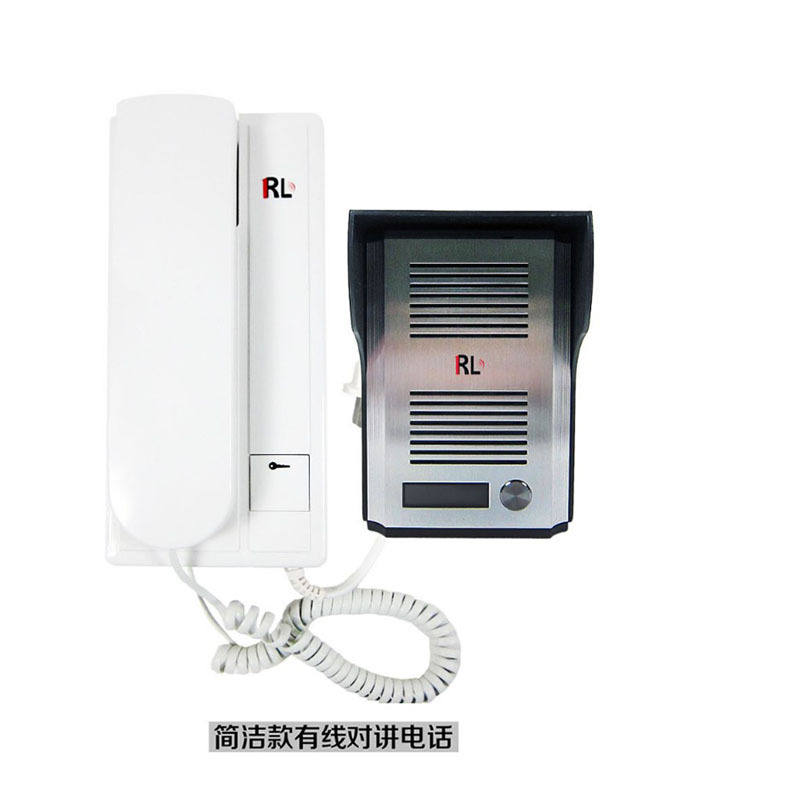 一拖一非可视对讲门铃/RL-3206B带开锁对讲门铃|ms