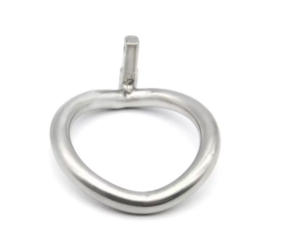 不锈钢贞操装置配件 弧形卡环暗锁同志情趣成人用品