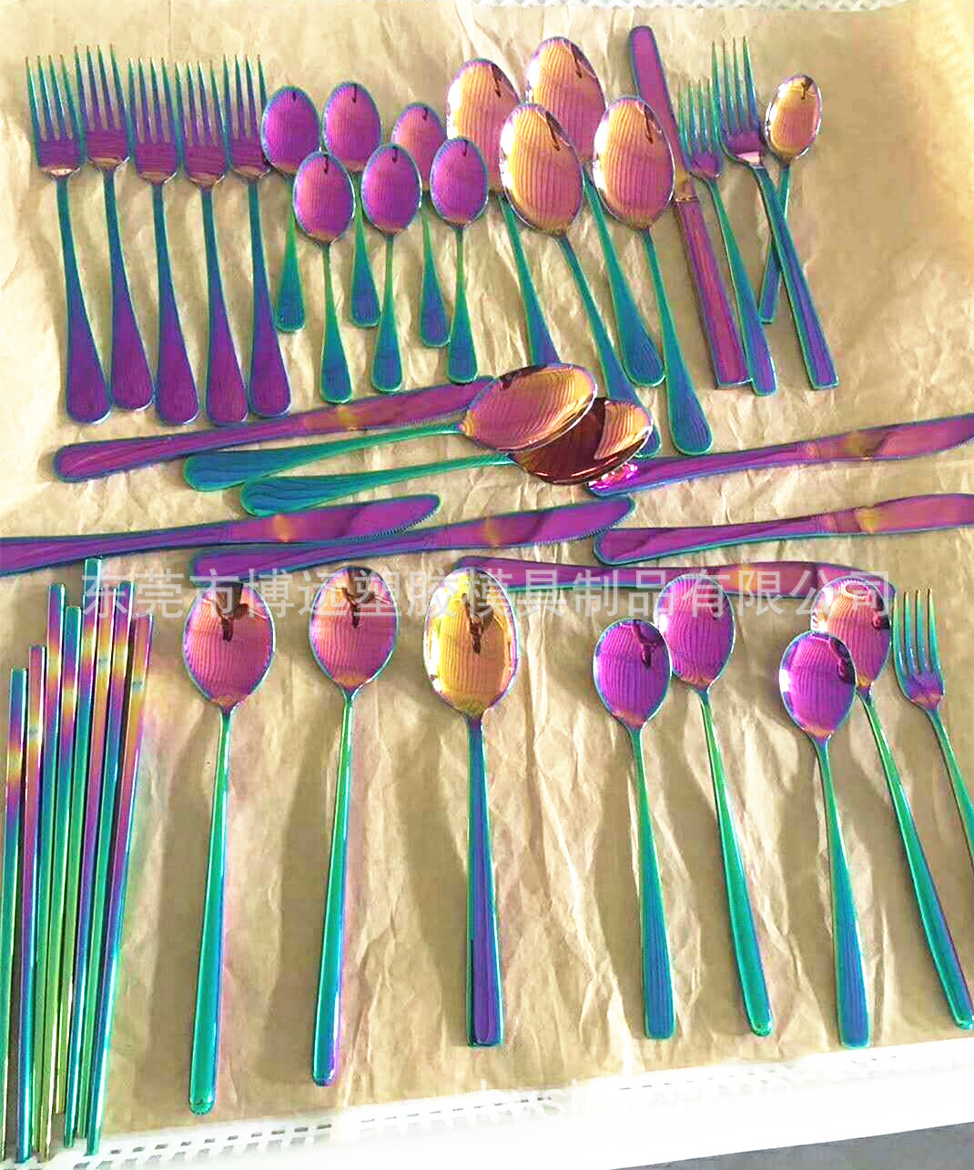 电镀加 工厂  食品级保色电镀加 工 餐具七彩电镀 镀金镀银加 工