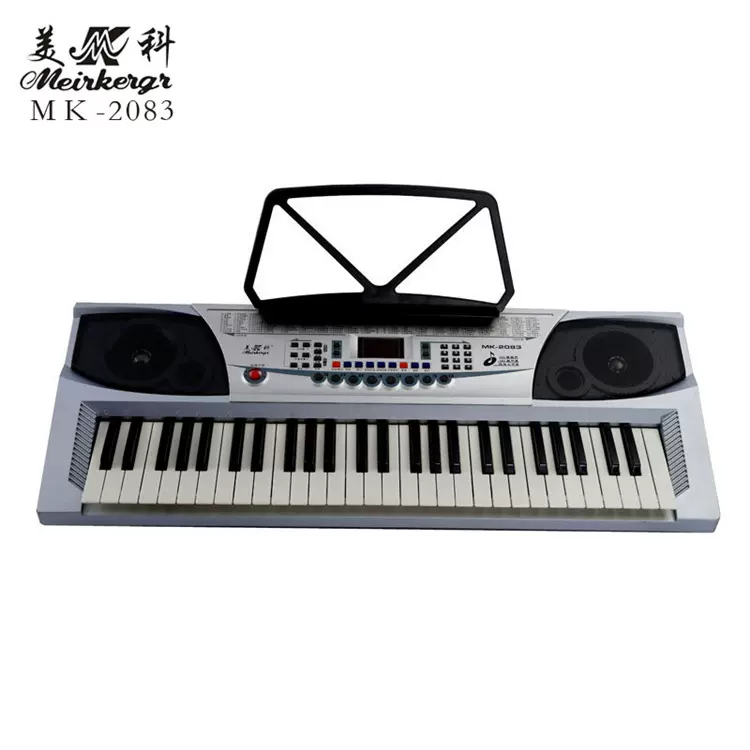 美科MK-2083电子琴 54键儿童成人初学专业教学琴 键盘琴2083