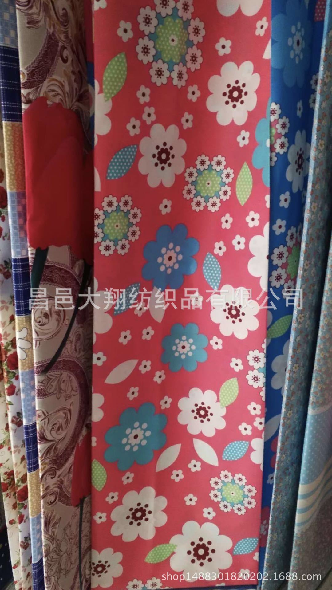 毛平 毛斜 3D分散印花花型涤纶磨毛床品布料 4 7米 供应印度市场