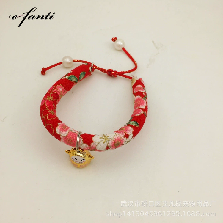 Японский стиль Кошачий воротник колокольчик кошачий воротник кошачий веревочный воротник кошачий Стрингер воротник плюшевый мишка