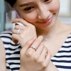 Diamond fashionable wedding ring, Aliexpress, micro incrustation, European style