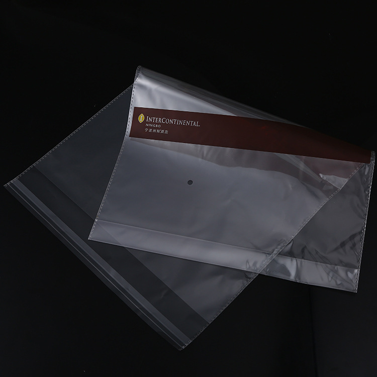 定制印刷插底衬衫袋