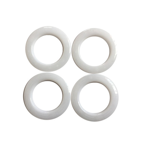 Curtain Ring White Ring Buckle Art Circle Punch Ring PP Material Curtain Accessories Roman Rod Accessories
