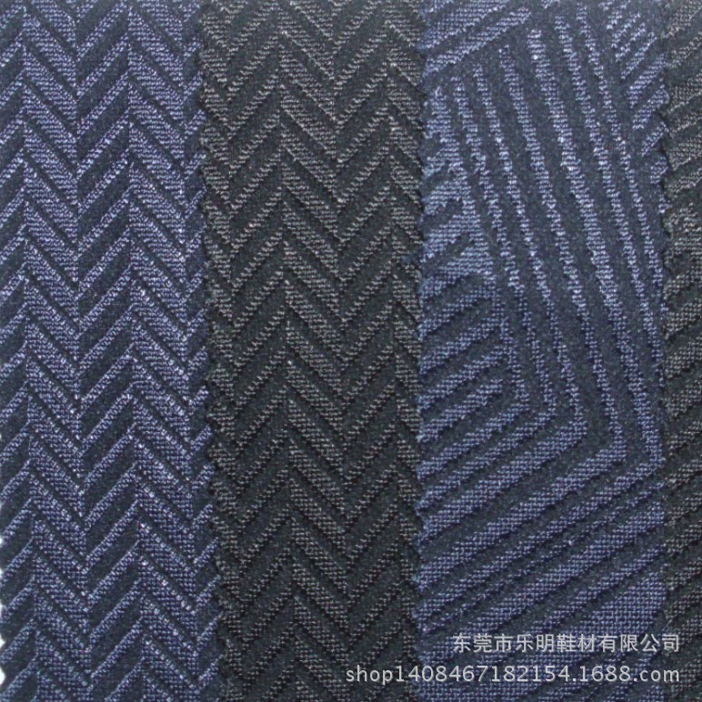 MB8015现货弹力提花针织鞋材服装布料