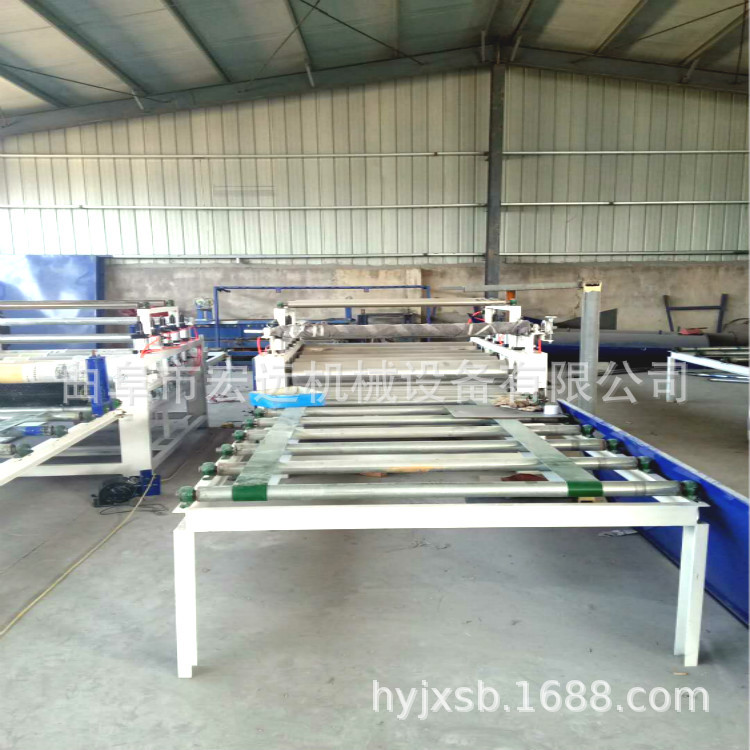 木工机械宝丽板贴纸机 石膏板贴纸机设备生产线 现货供应