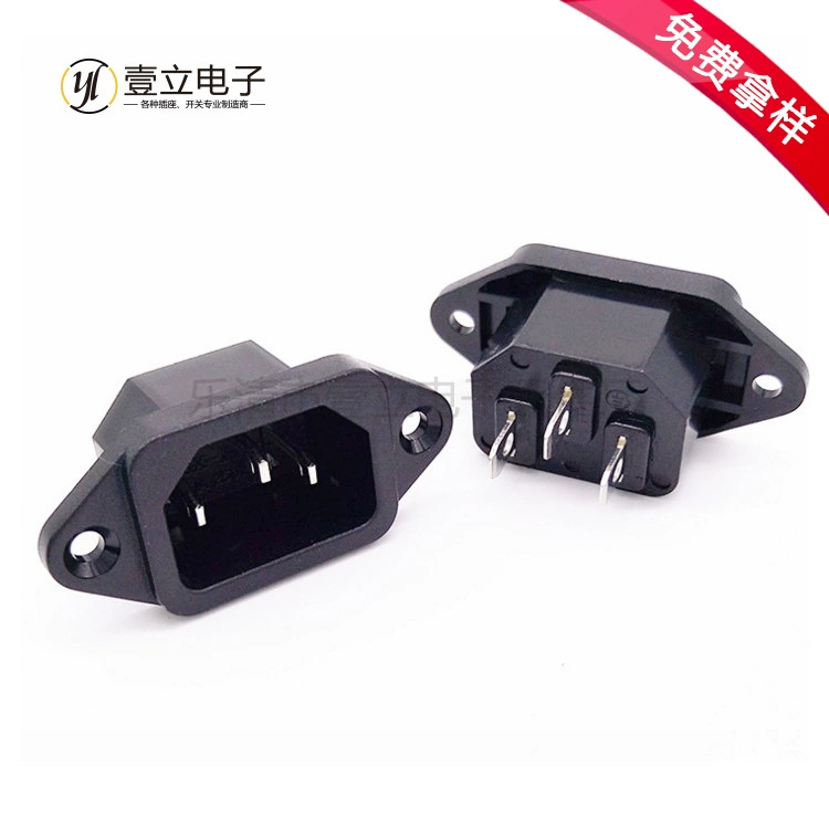 AC Power Products Sites Трехфутовый гнездо 10A/250V Медный символ Карточки Обложки