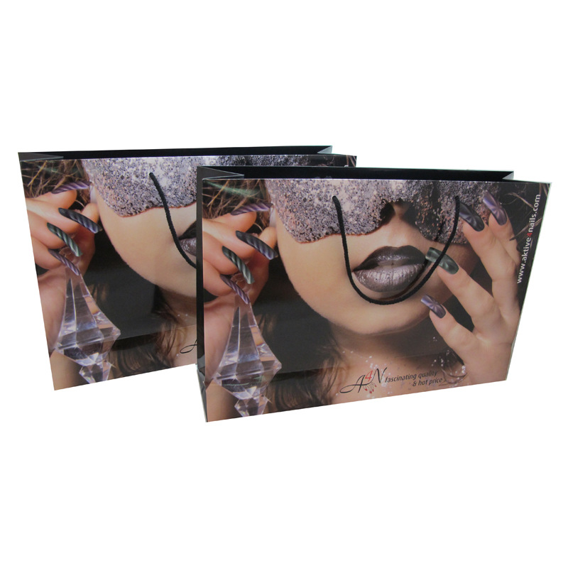 内衣纸手提袋 内衣手提袋做款 服装礼品纸袋印刷 内衣文胸包装