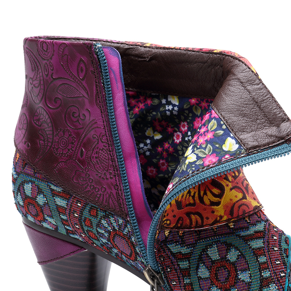 Bottes femme en En cuir - Ref 3354695 Image 17