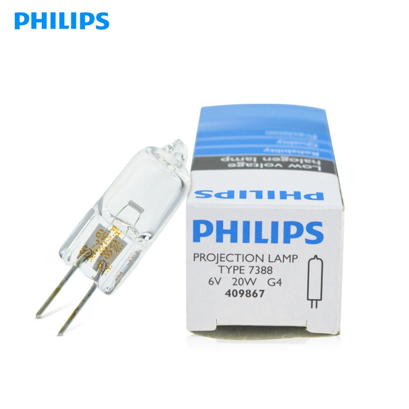 Philips поляризационный микроскоп, галогенная лампа, 6 В, 20 Вт