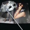 Handheld mask for princess, halloween, graduation party