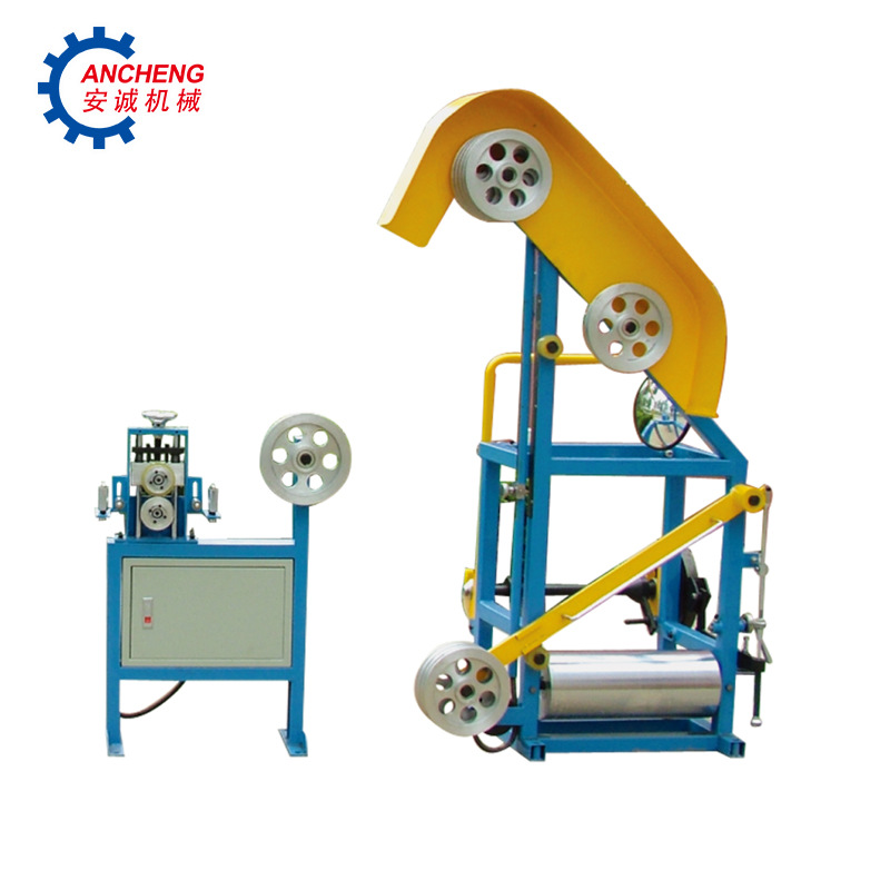 热销小截电缆0.5-6mm高速自动排线成圈打扎机 电线电缆成饼打包机