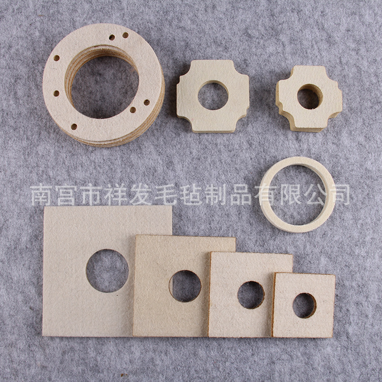轴承密封垫耐磨羊毛毡垫密封垫纤维毛毡垫毛毡油封抗高温毛毡垫