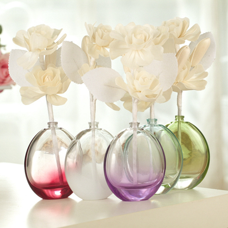 WH017 Gradient Glass Aromatherapy suit volatilization essential oil Manufactor wholesale atmosphere Freshener Deodorization aromatic