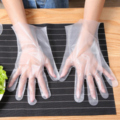 Disposable gloves, extended, thickened, durable, waterproof, household cleaning, hygiene, hairdressing, anti-slip, sanding CPE gloves