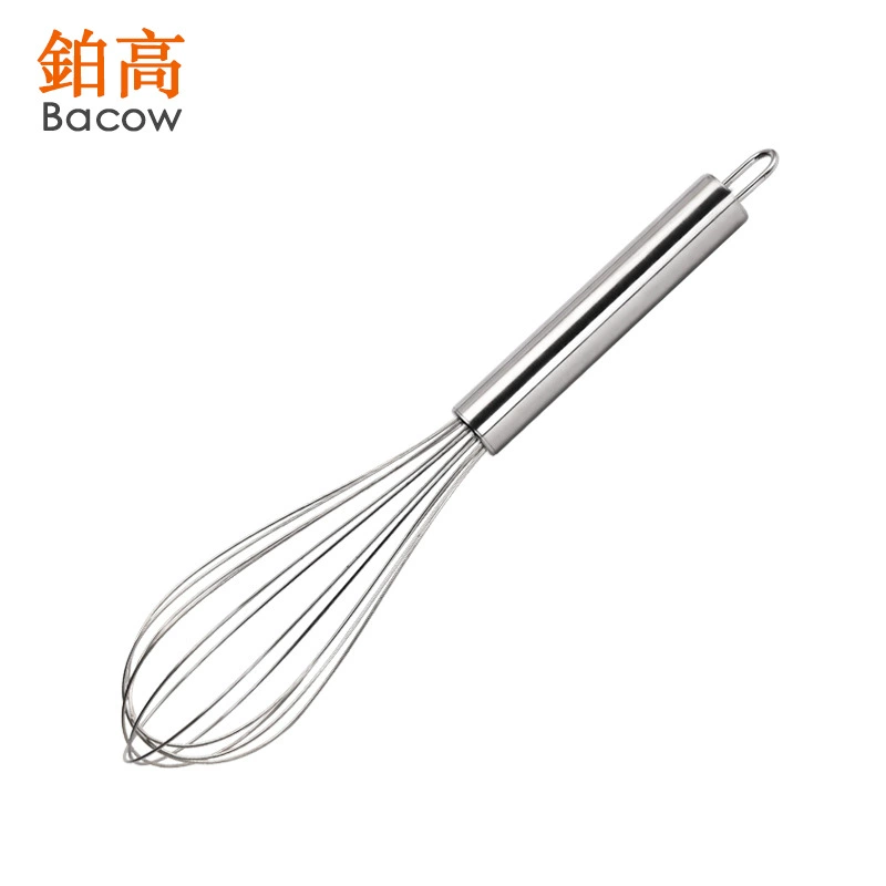 Manual stainless steel eggs eggs omelette egg stick bunk stirler eggs 10 -inch kitchen small tool platinum high