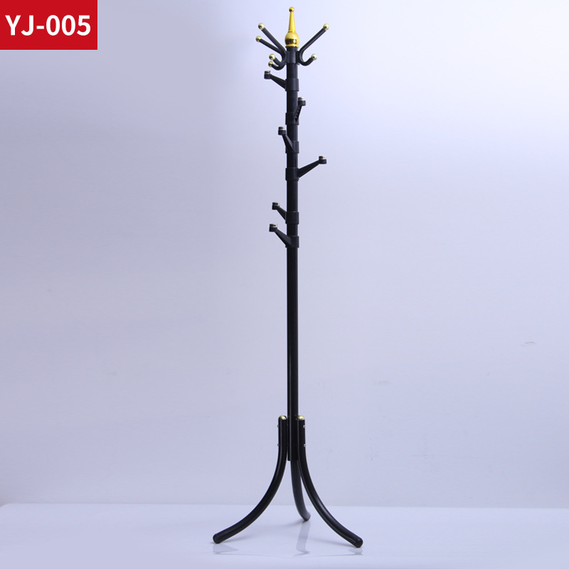 Highly recommended Iron art European style to ground Coat rack Assembly fashion bedroom Foyer Clothes hanger Manufactor Direct selling
