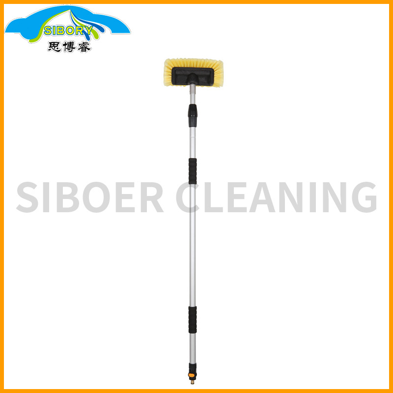 新款铜接头五面多角度清洁汽车专用洗车刷 刷毛柔软不伤车洗车刷