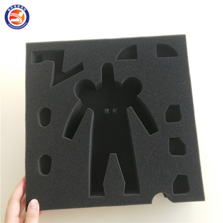 定做 防震缓冲海绵内衬定位包装 抗压机器人防护内衬