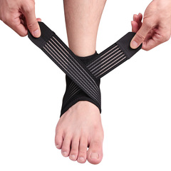 Sports and fitness ankle braces, cross-wound compression straps, ankle braces, basketball mountain climbing and cycling, breathable and adjustable foot braces