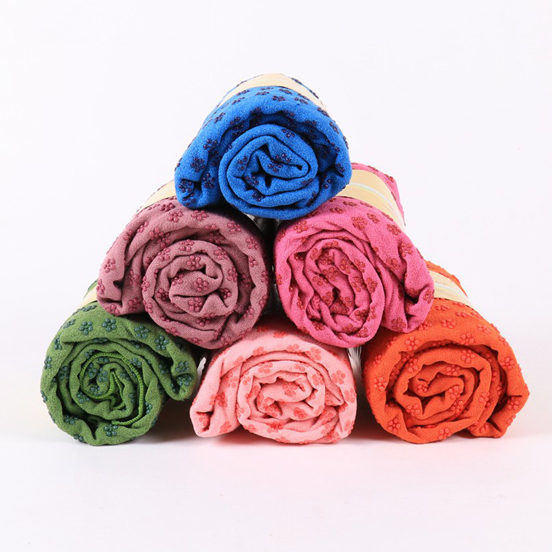 quality goods Superfine fibre Yoga shop towels silica gel non-slip Yoga shop towels Sweat Shop towels Yoga Mat On behalf of