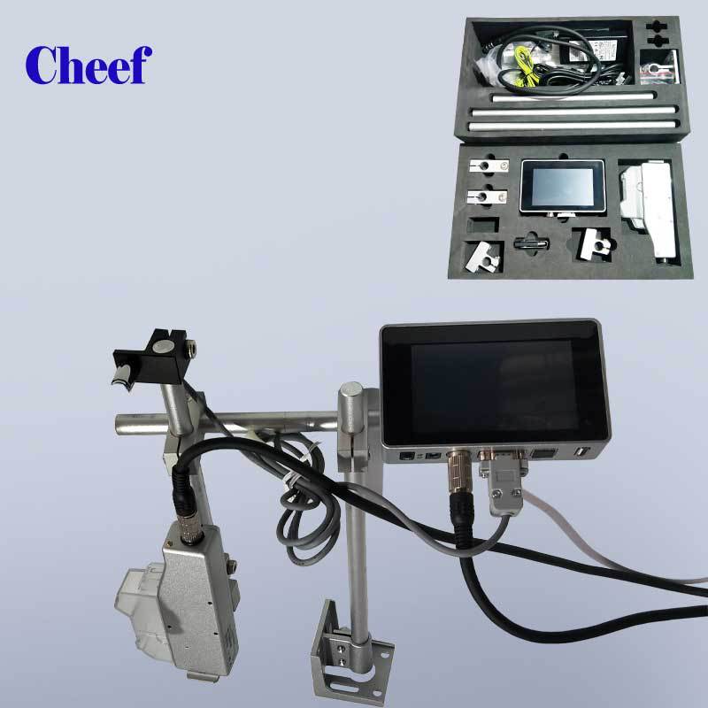 厂家直销免维护口罩全自动喷码机条形码生产日期文字图形喷码机