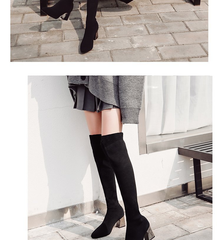 Bottes femme en Tissu - Ref 3354712 Image 21