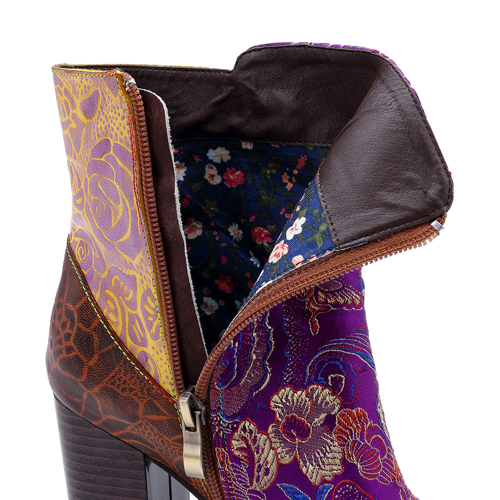 Bottes femme en En cuir - Ref 3355206 Image 21