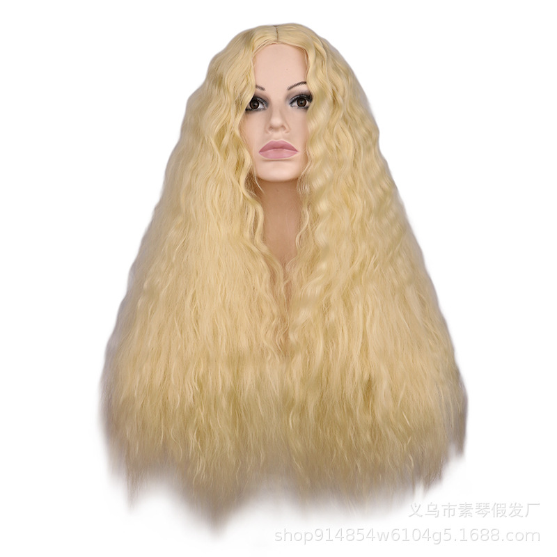 European And American Fashion Curls Chemical Fiber Wig display picture 3