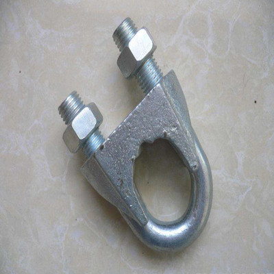 Manufacturers supply a wire rope Strainer Locks Type A Malleable First card U buckle head