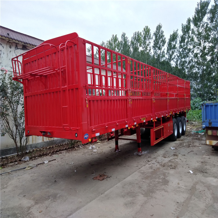 置换轻体勾机板平板后翻自卸山东梁山挂车