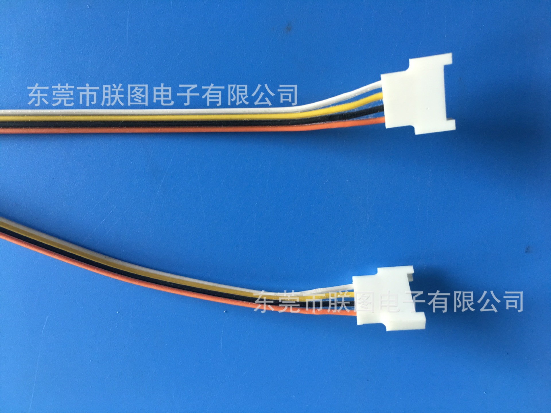 供应XH-R空接对插端子LED灯具连接线白色xh2.54公端母端线束