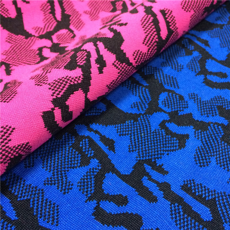 2018面料100%涤纶迷彩面料 飞织工艺迷彩运动鞋迷彩布