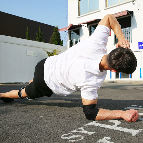 Bol Sports Elbow Protectors Men's and Women's Basketball Badminton Tennis Push-ups Breathable Sports Fitness Arm Protectors Elbow Protectors