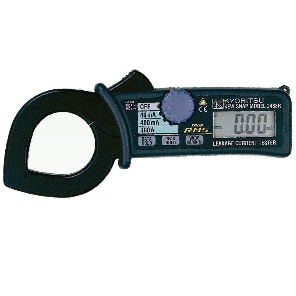 原装日本共立MODEL 2432高精度数显泄漏电流钳形表MODEL2433R