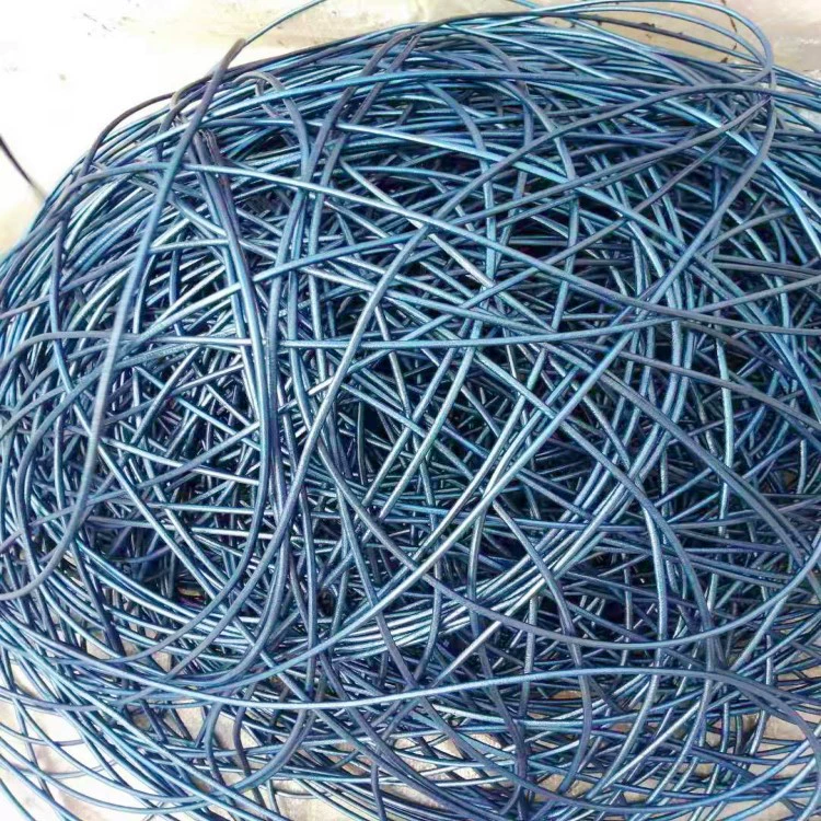 Чистая Воловья Кожа Веревка черный коричневый цвет DIY ювелирные аксессуары квадрат