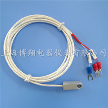 上海博翔铝垫片式铂电阻PT100表面安装孔式铂电阻贴片温度传感器