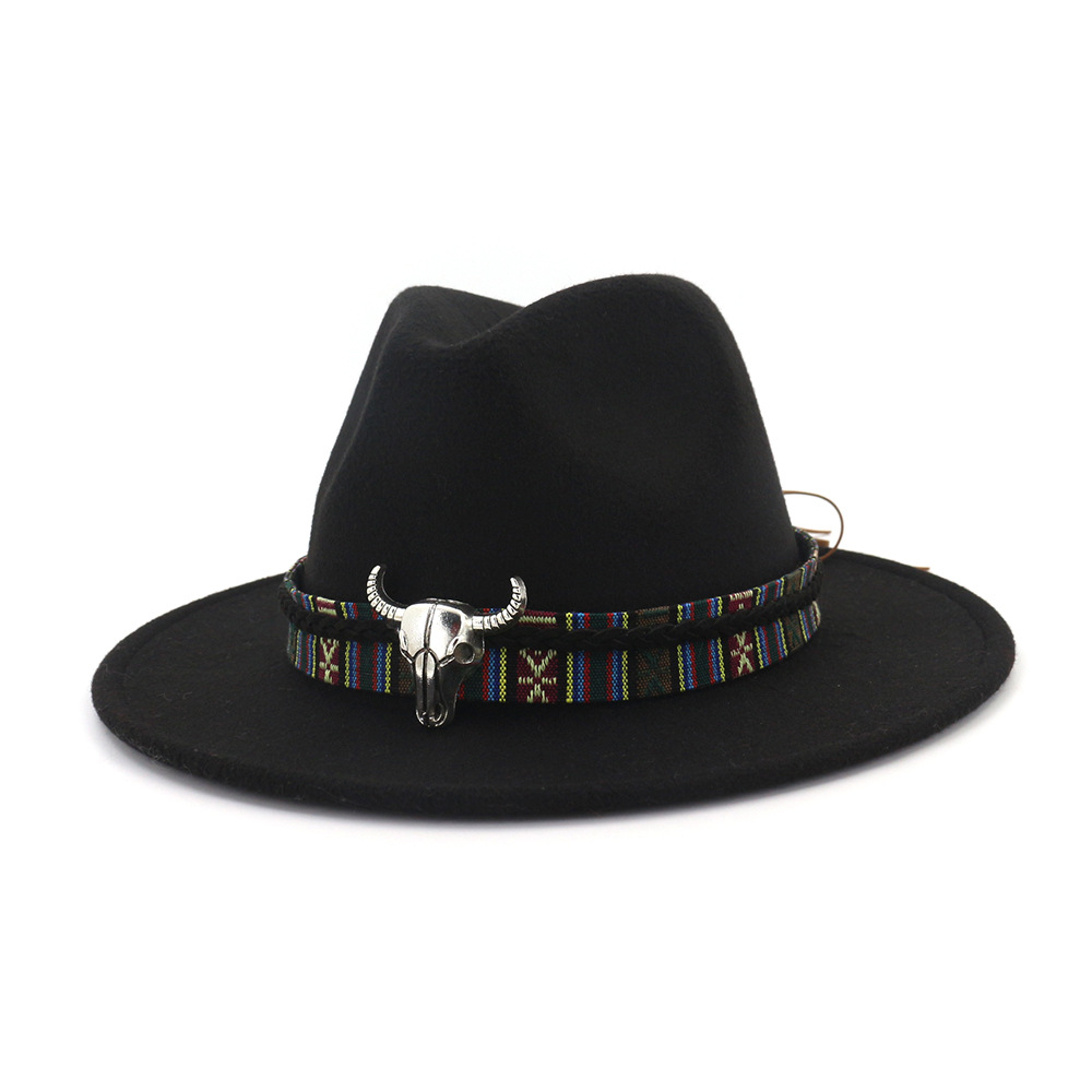 ethnic Wool Felt Hat