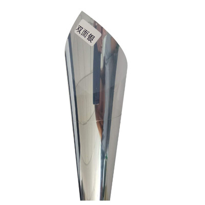 domestic Two-sided Silver Construction film Reflective Window Film Privacy film Engineering film Architecture Sun room Glass Film