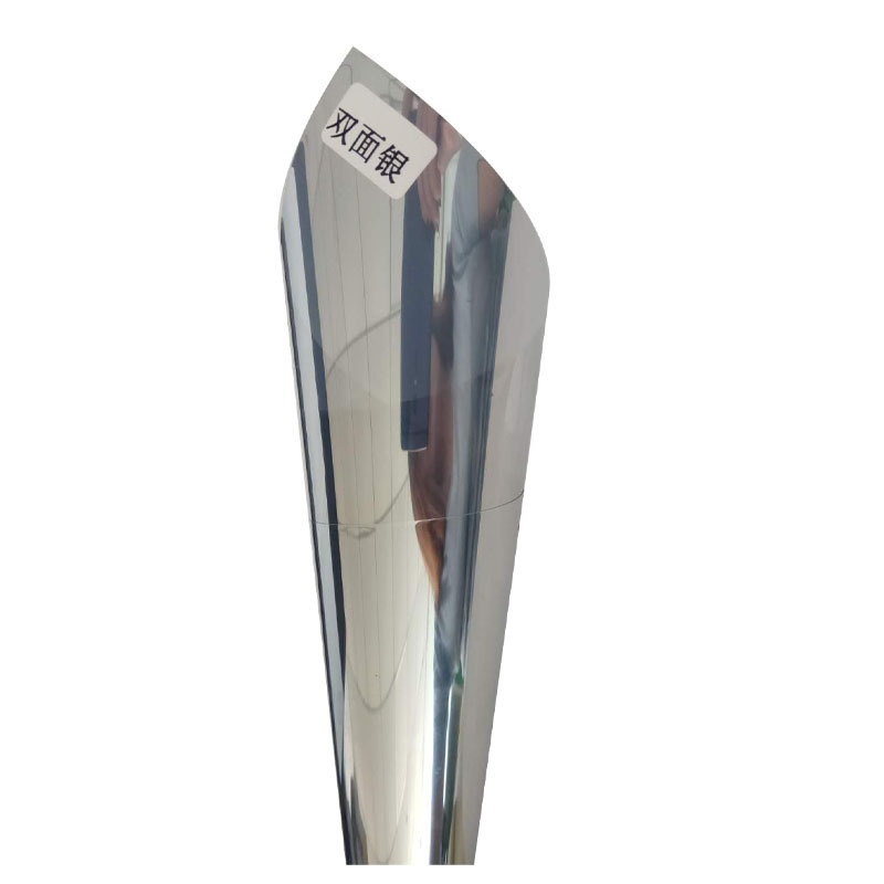 domestic Two-sided Silver Construction film Reflective Window Film Privacy film Engineering film Architecture Sun room Glass Film