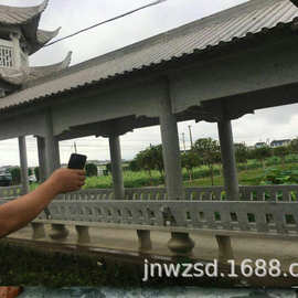 景观凉亭花架生产厂家 户外石头亭子长廊图片 石造走廊亭子价格