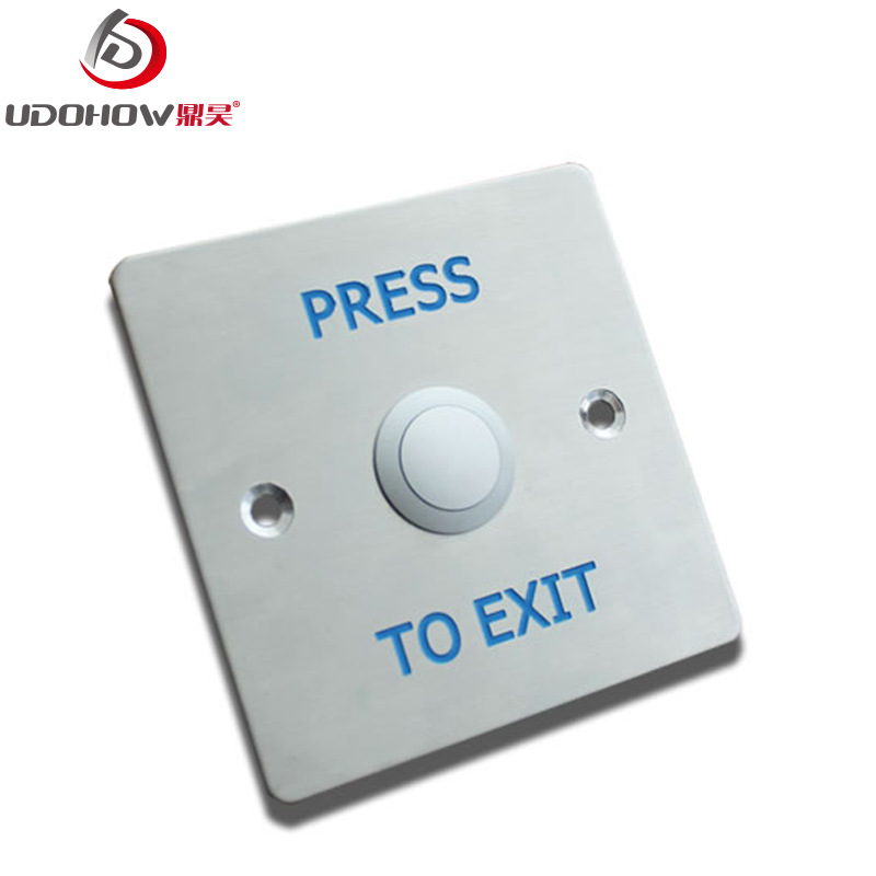 铝合金门禁按钮  金属按钮 金属面板门禁开关  常开常闭开关