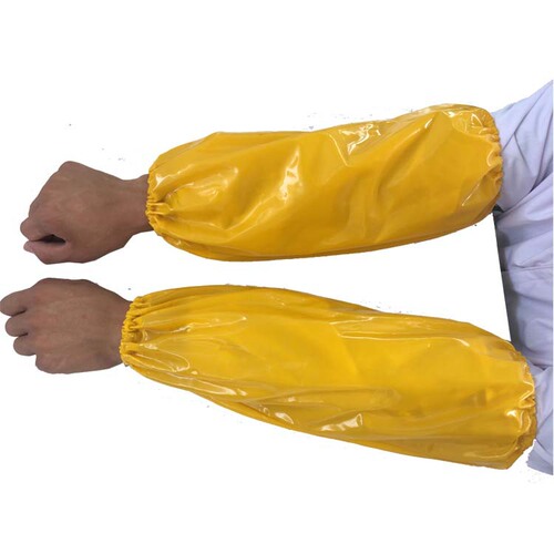 PVC waterproof sleeves, waterproof, oil-proof, acid and alkali resistant, lengthened and widened beef tendon sleeves, anti-fouling food sleeves wholesale