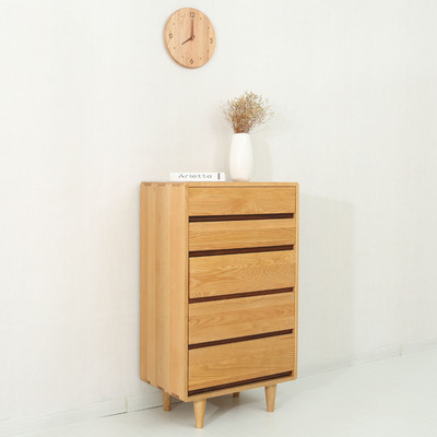 厂家直销北欧简约现代实木电视柜组合客厅卧室收纳储物柜五斗橱柜