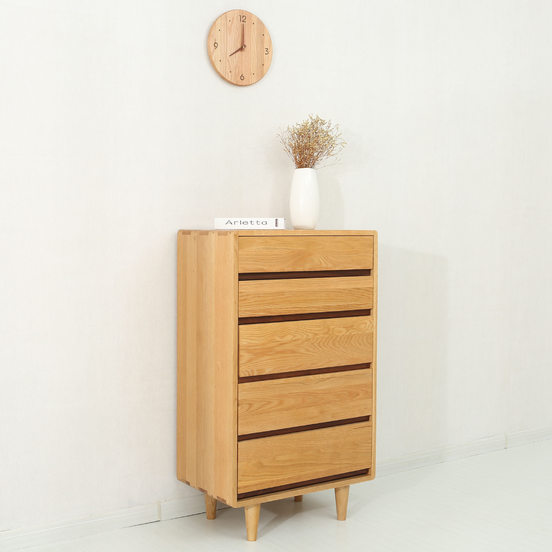 厂家直销北欧简约现代实木电视柜组合客厅卧室收纳储物柜五斗橱柜